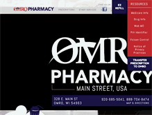 Tablet Screenshot of omropharmacy.com